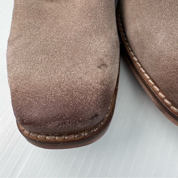 Seychelles Challenge 2 Sand Suede Leather Ankle Boots Women's Tan size 6.5 - Picture 5 of 13